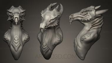 Busts of heroes and monsters (BUSTH_0117) 3D model for CNC machine